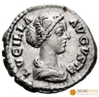 Lucilla. Denario. 164-169 d.C. Roma. (Ric-765). Escasa