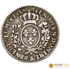 Luis XV (1715-1774). Dixième d’écu au bandeau (1/10 de escudo 12 sols).1758