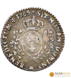 Luis XV (1715-1774). Dixième d’écu au bandeau (1/10 de escudo 12 sols)