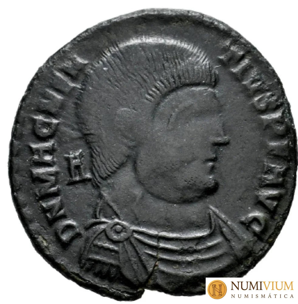 Magnencio. Centenional. 350-353 d.C. Lugdunum. (Ric-VIII 123).