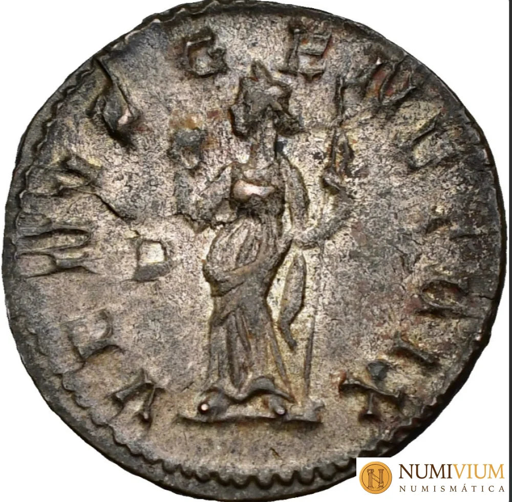 Magnia Urbica (283-285 d.C.). Antoniniano. Lugdunum. EBC. Muy escasa así. RIC 337