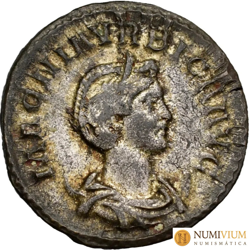 Magnia Urbica (283-285 d.C.). Antoniniano. Lugdunum. EBC. Muy escasa así. RIC 337