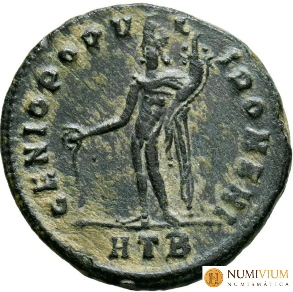 MAXIMIANO HERCULEO. Follis. (286-305 d.C.) Heráclea. (RIC 19a). MBC