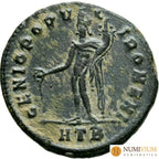MAXIMIANO HERCULEO. Follis. (286-305 d.C.) Heráclea. (RIC 19a). MBC
