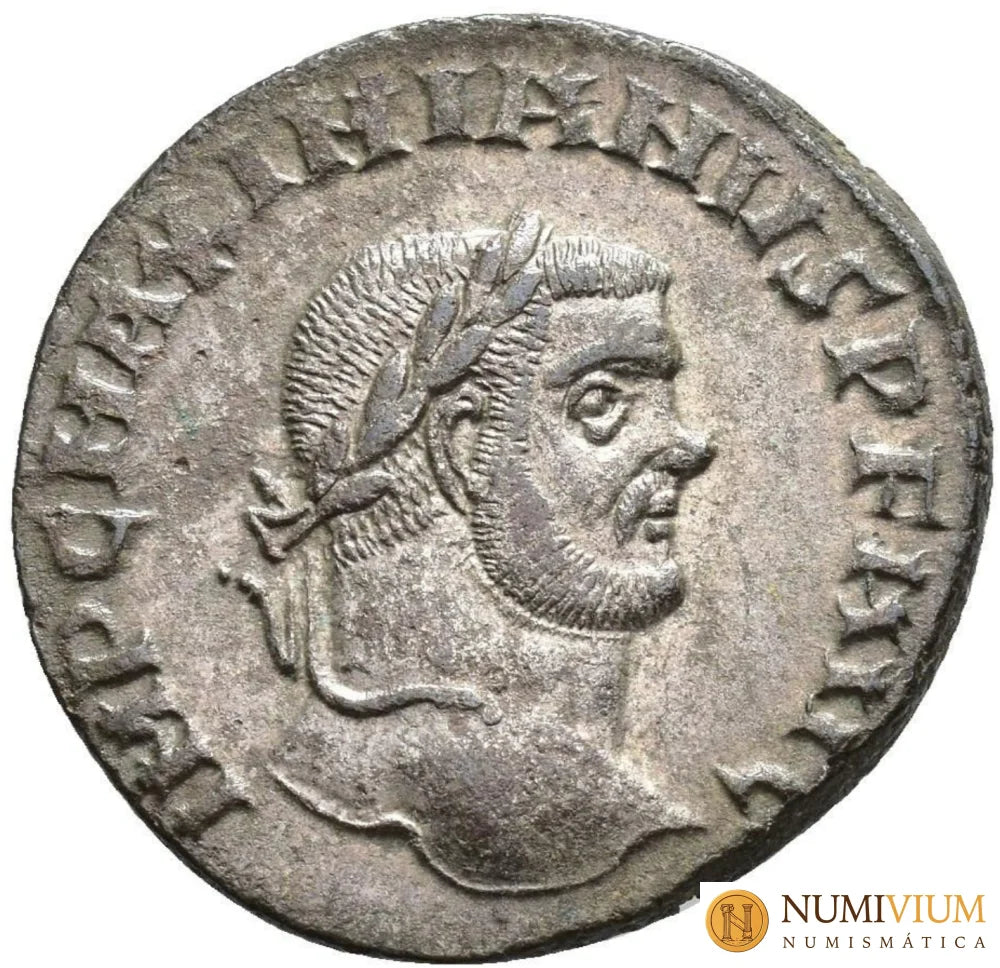 MAXIMIANO HERCÚLEO. Follis. Roma (296-297). RIC-63. MBC+/MBC Follis
