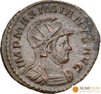 MAXIMIANO HERCÚLEO Lyon antoniniano 291-294. RIC 447. Variante interesante.
