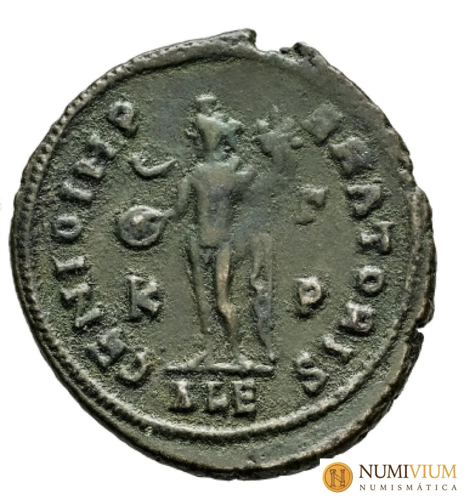 Maximino II Daza. Follis. 310 d.C. Alejandría. (Ric-VI 139b). MBC