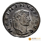 Maximino II Daza. Follis. 312 d.C. Thessalonica. (Ric-VI 50a). EBC