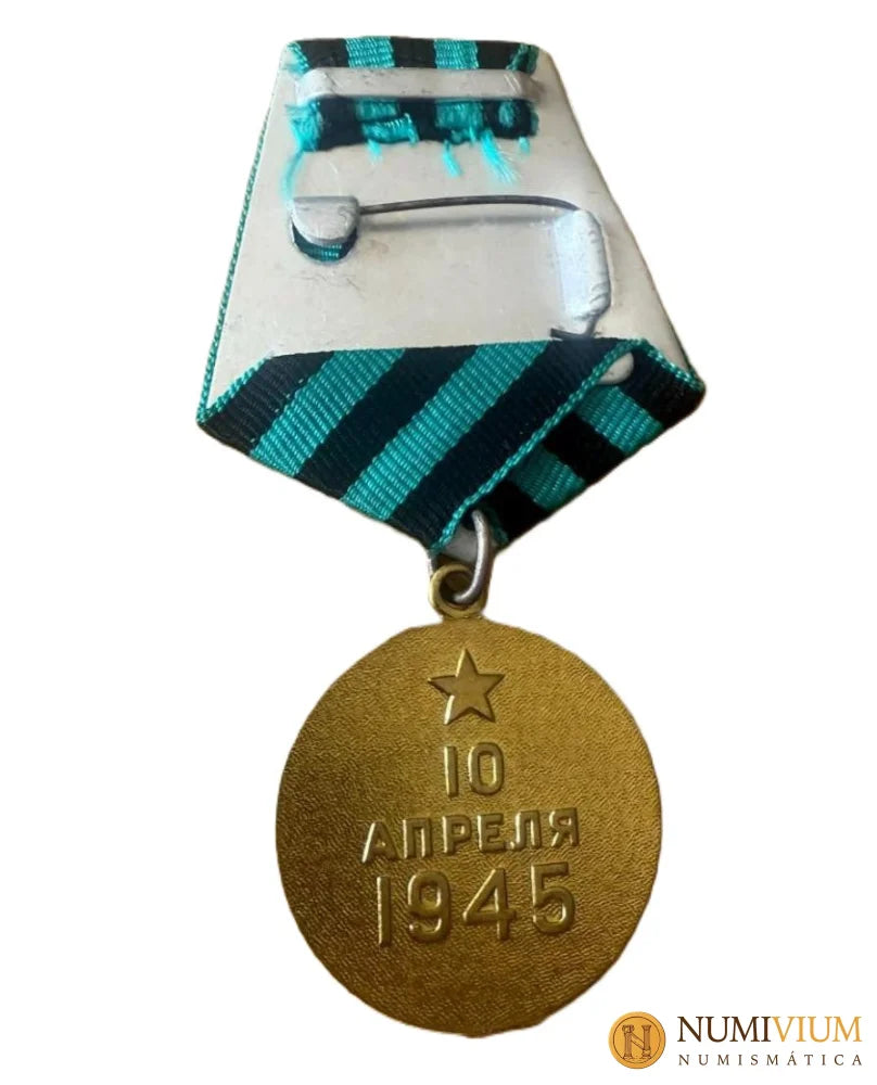 MEDALLAS RUSIA II Guerra Mundial. Medalla por toma de Könisberg. 10 de Abril de 1945
