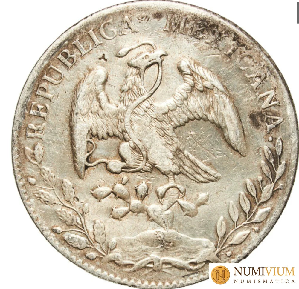 México. República. 8 Reales. México. 1892 Mo AM