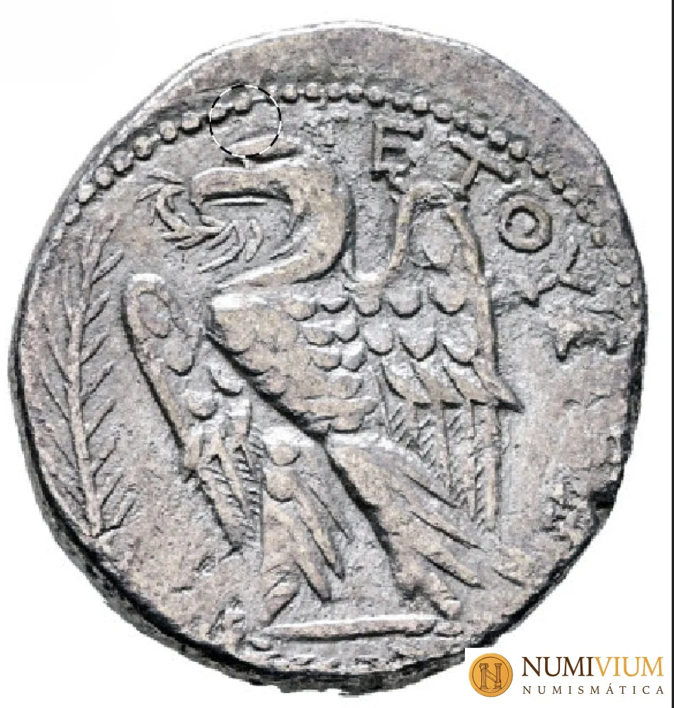Nerón (54-68 d.C.). Tetradracma. Antioquia