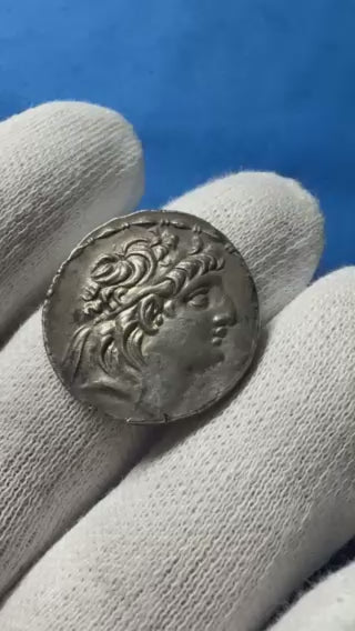 ANTÍOCO VII. Tetradracma (138-129 a.C.).