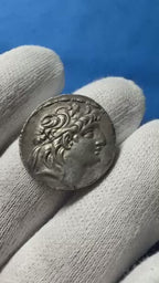 ANTÍOCO VII. Tetradracma (138-129 a.C.).