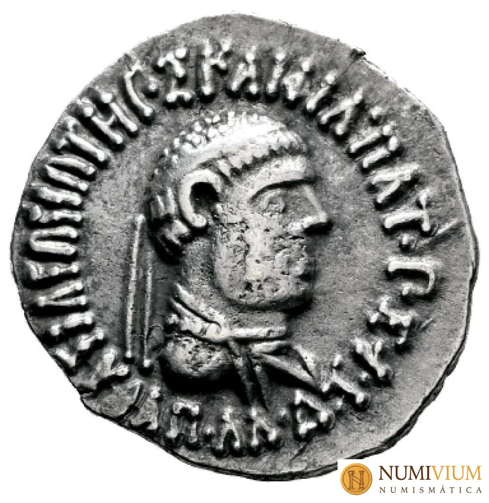 Reino de Indogrecia. Apollodotos II. Dracma. 85-65 d.C.