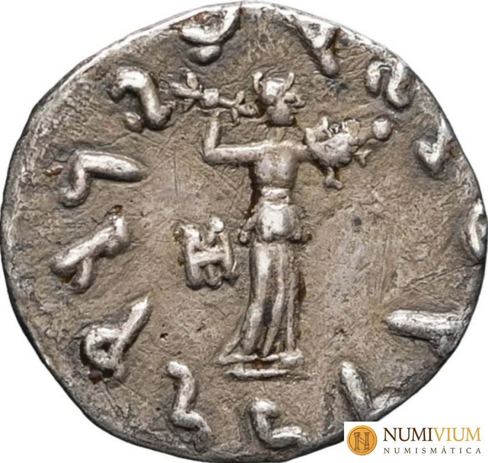 REYES DE BACTRIA: MENANDRO I SÓTER (160-130 a.C.). Dracma Dracma