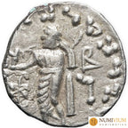 Reyes Indoescitas. Azes II (35-12 a.C.). Dracma Dracma