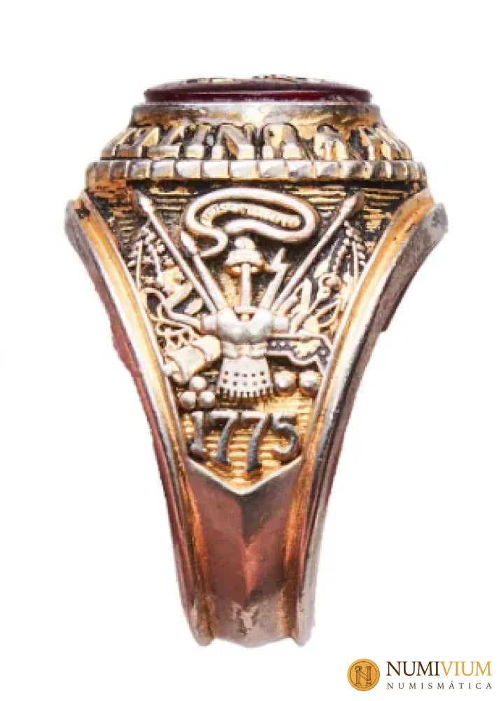 Siglos XX-XXI. Anillo Militar del Ejército de los Estados Unidos.