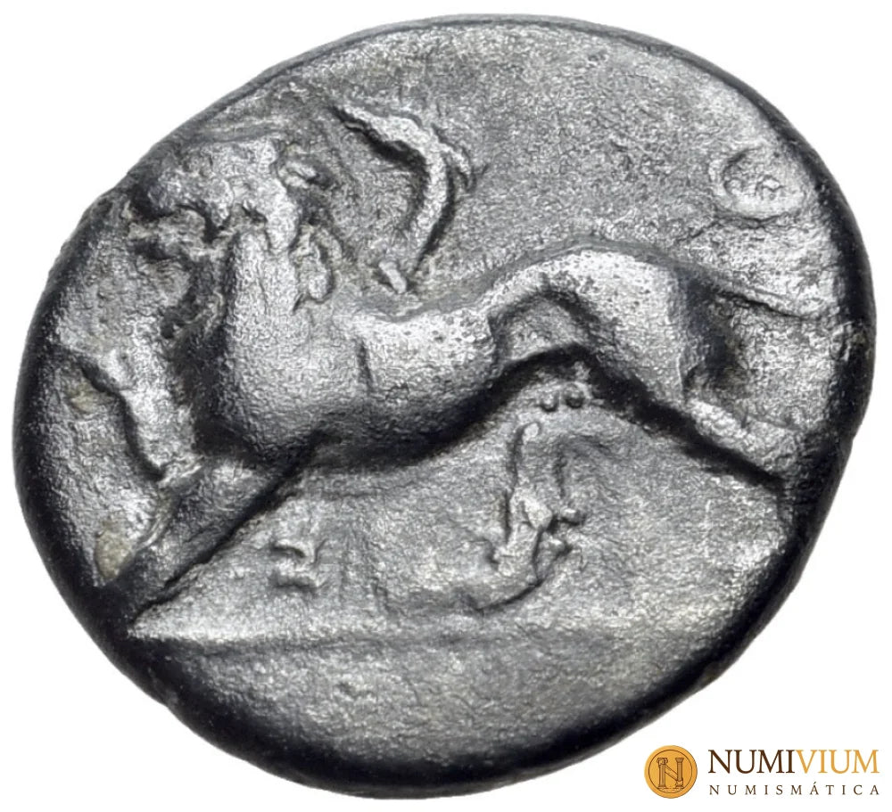 Síquion (Peloponeso) c. 330/20–280 a.C. Hemidracma de plata