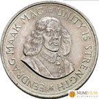 SUDÁFRICA. 50 Cents 1964. Jan Van Riebeeck. Plata. EBC