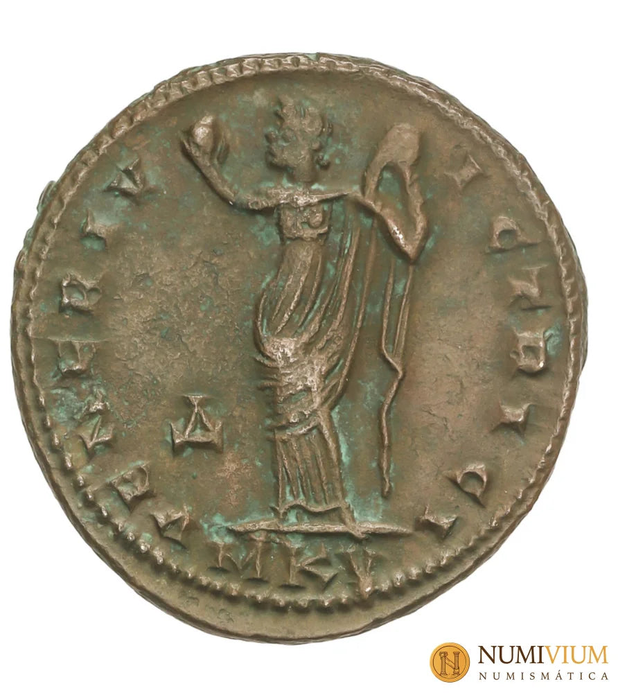 Tetrarquía y Constantinos · Galeria Valeria · Follis · 308-310 d.C.