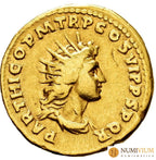 Trajano. Áureo. 114-117 d.C. Roma. (Ric-329). Sol invicto.