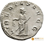 TREBONIANO GALO. 251–253 d.C. Antoniniano de plata. RIC-38. Antoniniano