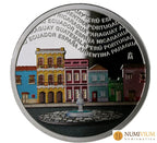 XIII SERIE IBEROAMERICANA ”CAPITALES”. Colección Color. Monedas de 7 países. 2024